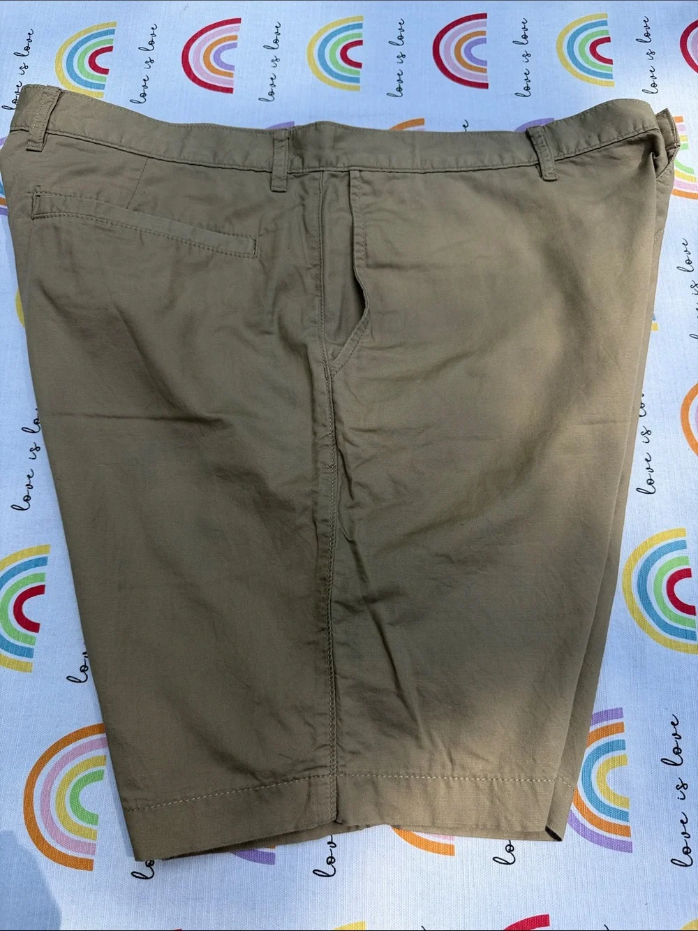 Patagonia Men's Flat Front Shorts in Khaki